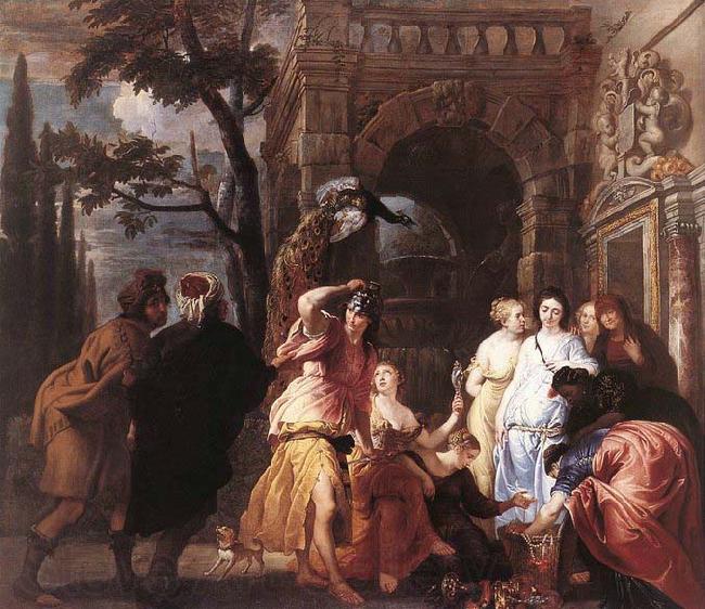 Erasmus Quellinus Achilles among the Daughters of Lycomedes